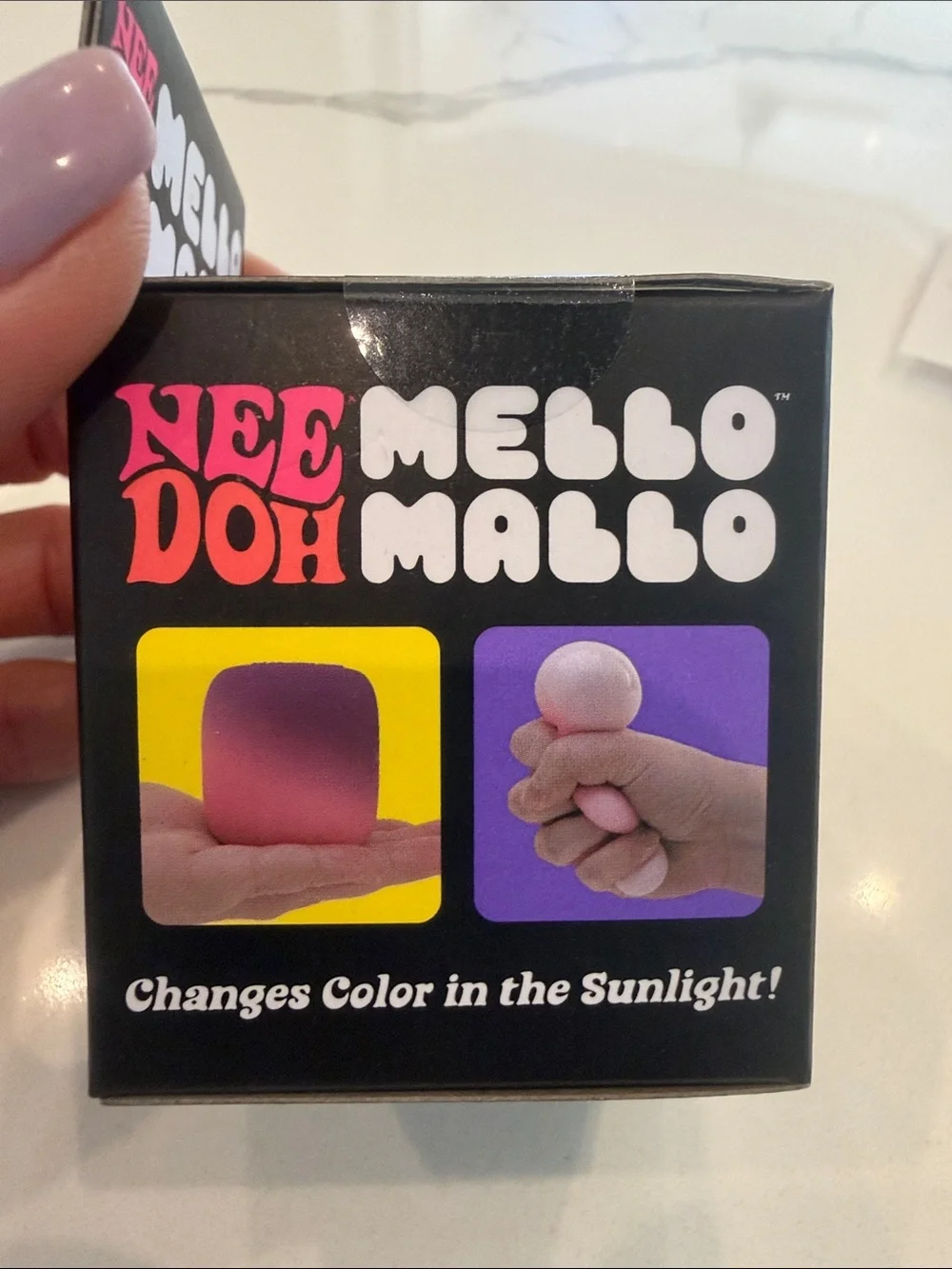 Mello Mallo Color-Changing Stress Ball - Yellow